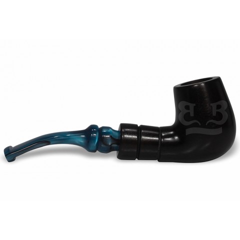 Cachimbo New Rose Curvo Encerado (Aceita Filtro 9mm) Piteira Acrílico